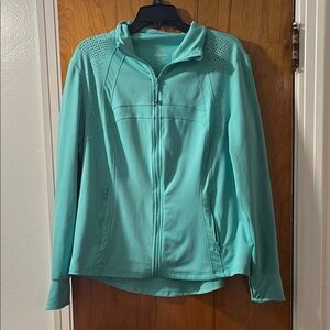 Tangerine Women's Aqua athletic jacket
